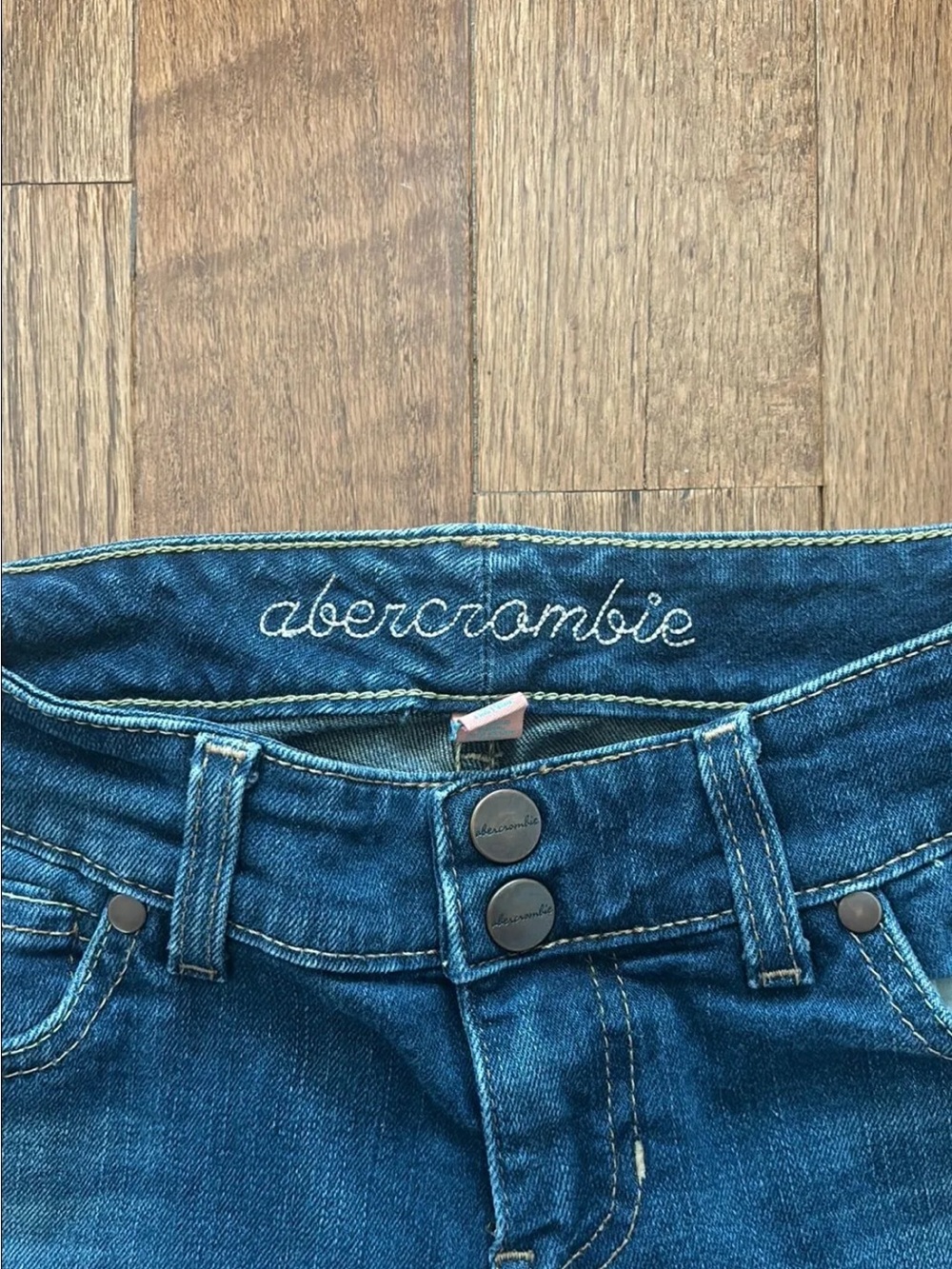 Y2k bella swan Abercrombie bootcut low rise jeans 00 - Picture 3 of 5